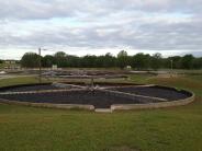 Wastewater Treatment Plant trickling filters